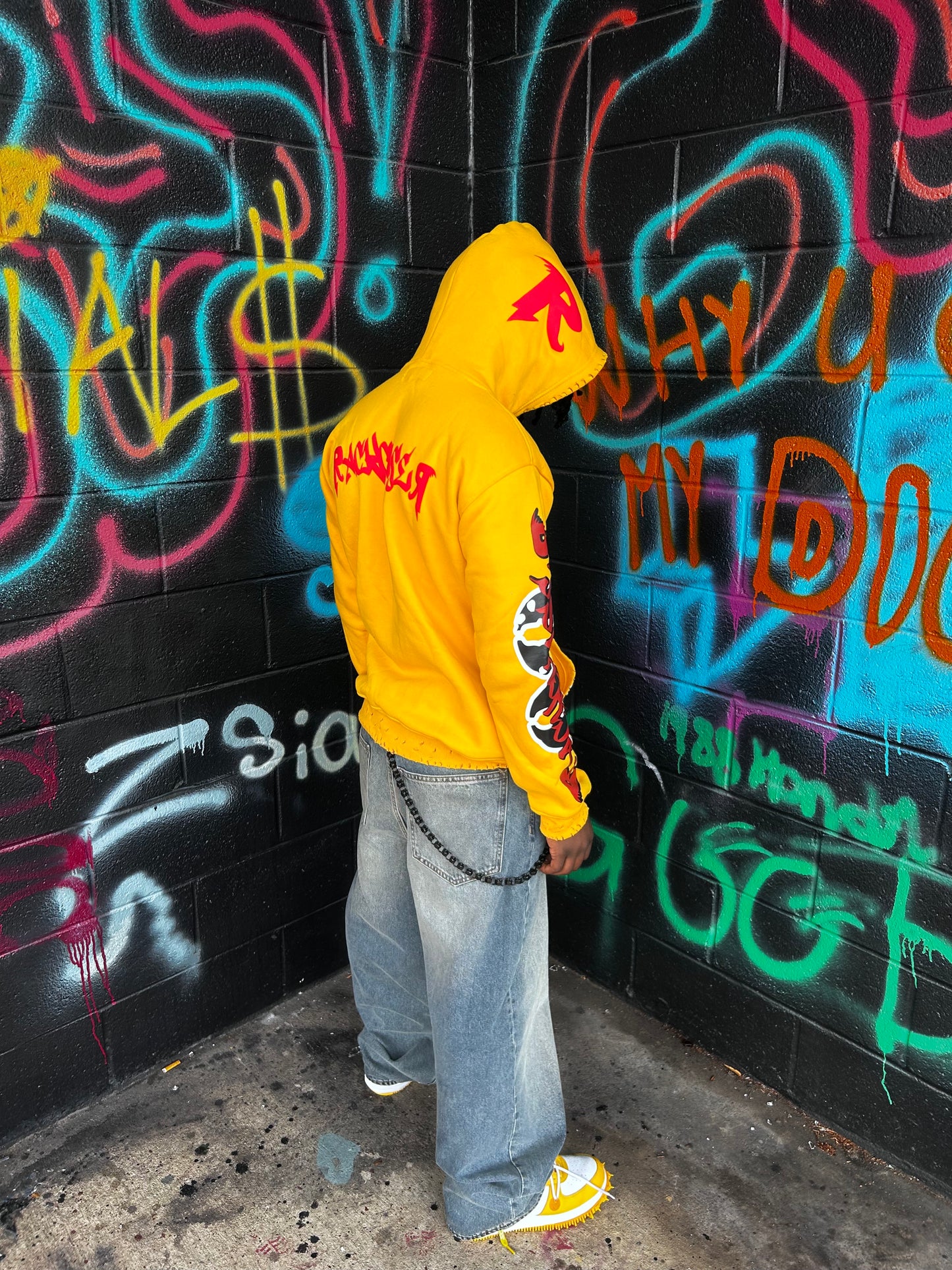 RackChaser  Apocalypse Hoodie (Yellow)