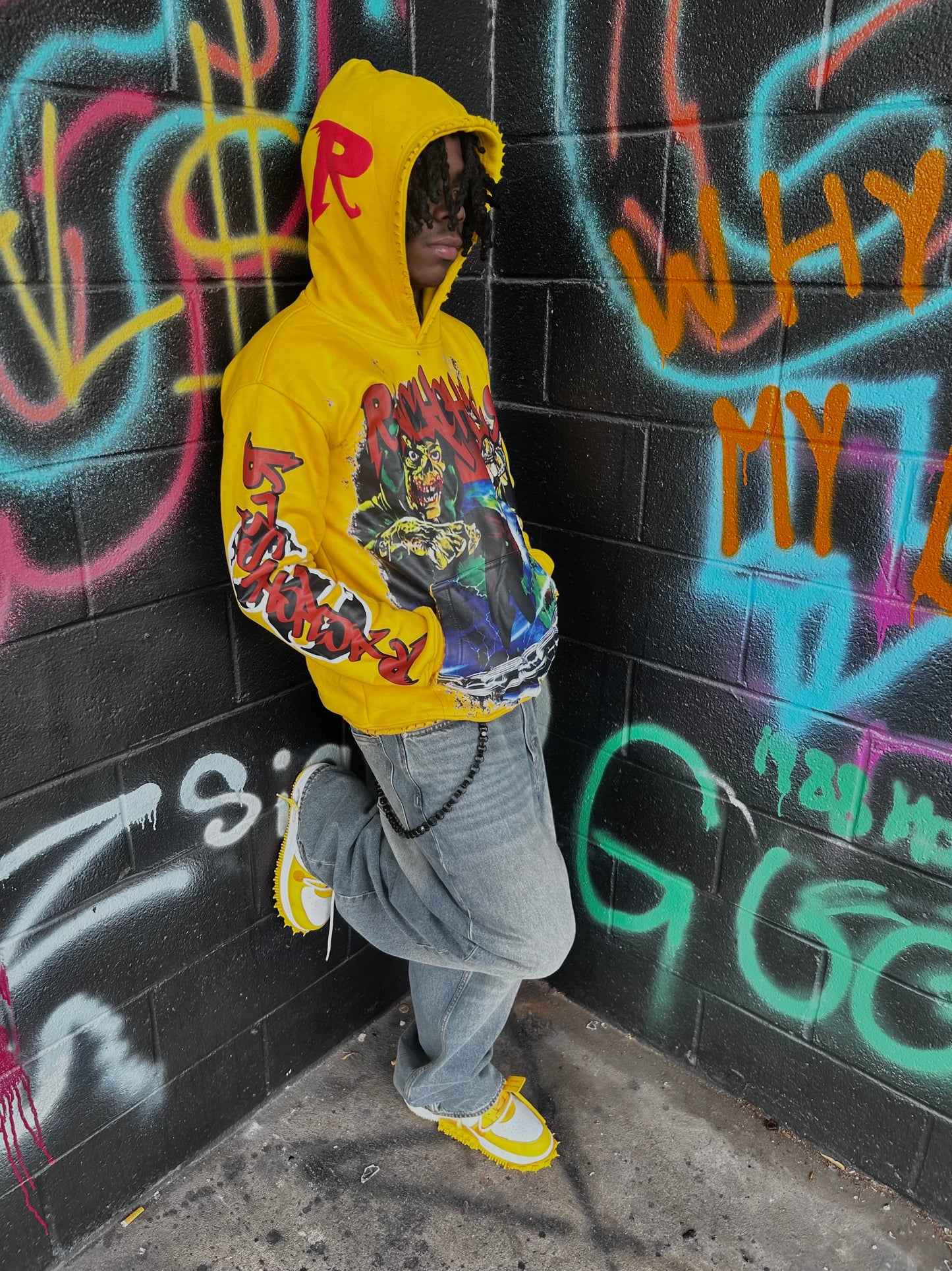 RackChaser  Apocalypse Hoodie (Yellow)