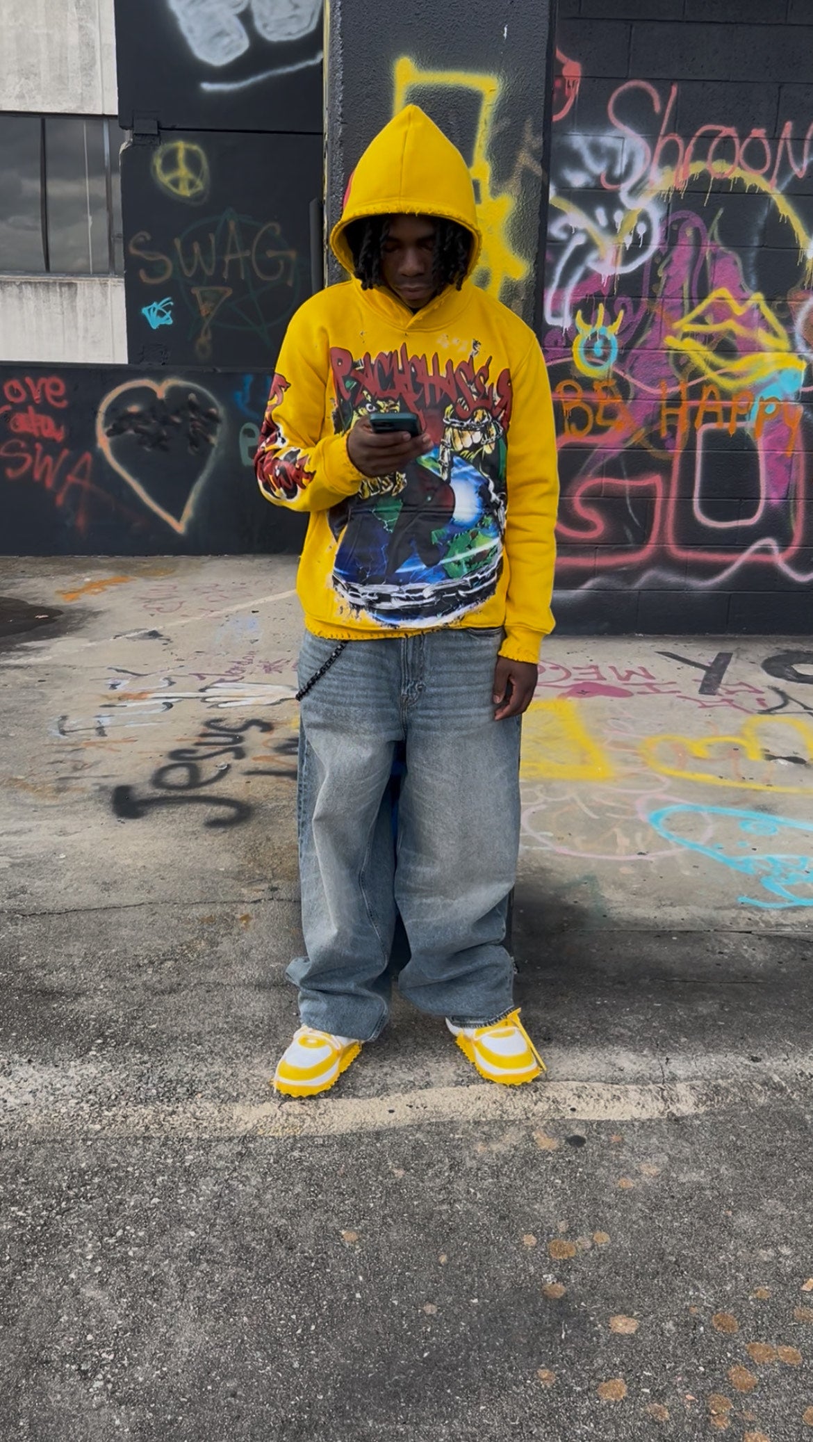 RackChaser  Apocalypse Hoodie (Yellow)