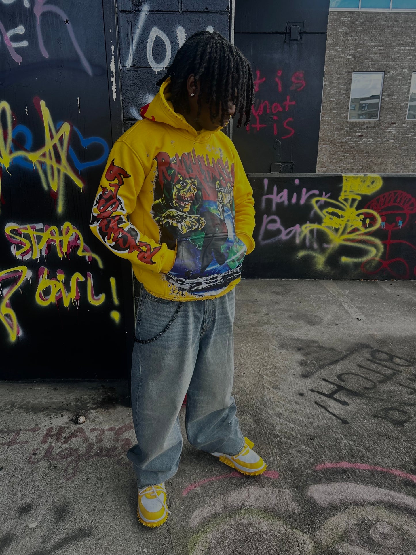 RackChaser  Apocalypse Hoodie (Yellow)