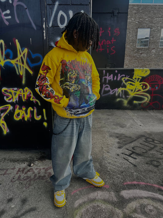 RackChaser  Apocalypse Hoodie (Yellow)
